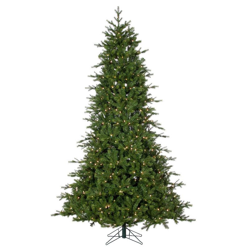 Sterling  7.5Ft. Remote Enabled Natural Cut Coastal Pine with 504 RGB Color Changing Lights and Power Pole Technology