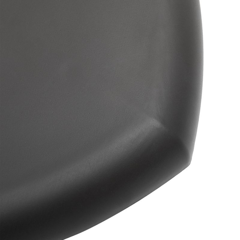 62.61lbs Outdoor Concrete/Cement Filled Pentagonal Umbrella Base for Market Umbrella with 2 Wheels and 2 Locks Black - Crestlive Products