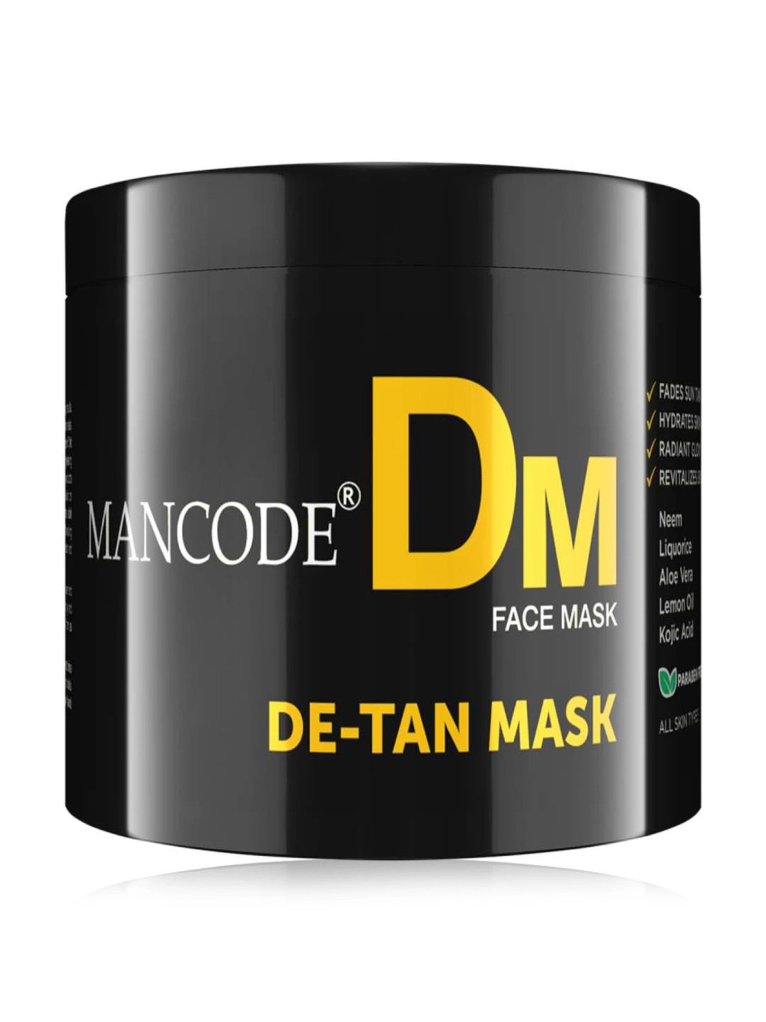 Mancode Detoxifying De Tan, Vitamin C & Acne Control Tea Tree Foaming Facewash (Pack of 3)