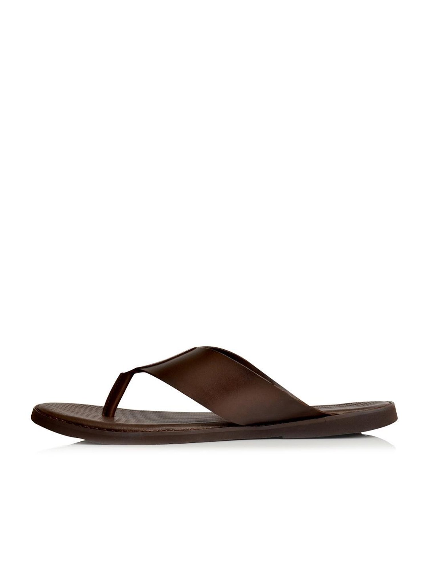 Language Shoes Men's Alex Brown Thong Sandals