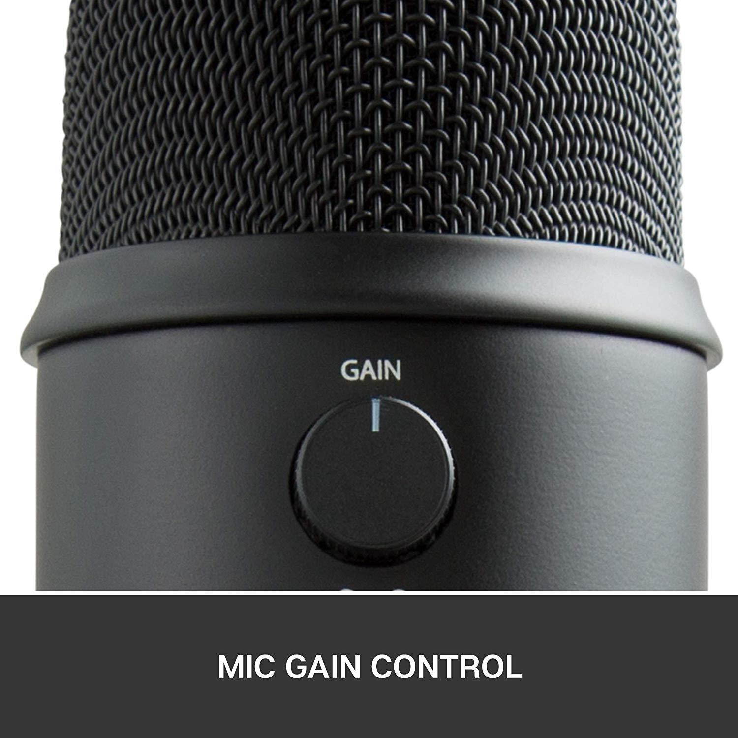 BLUE Condenser Microphone, Blackout, Mic Only (988-000100)