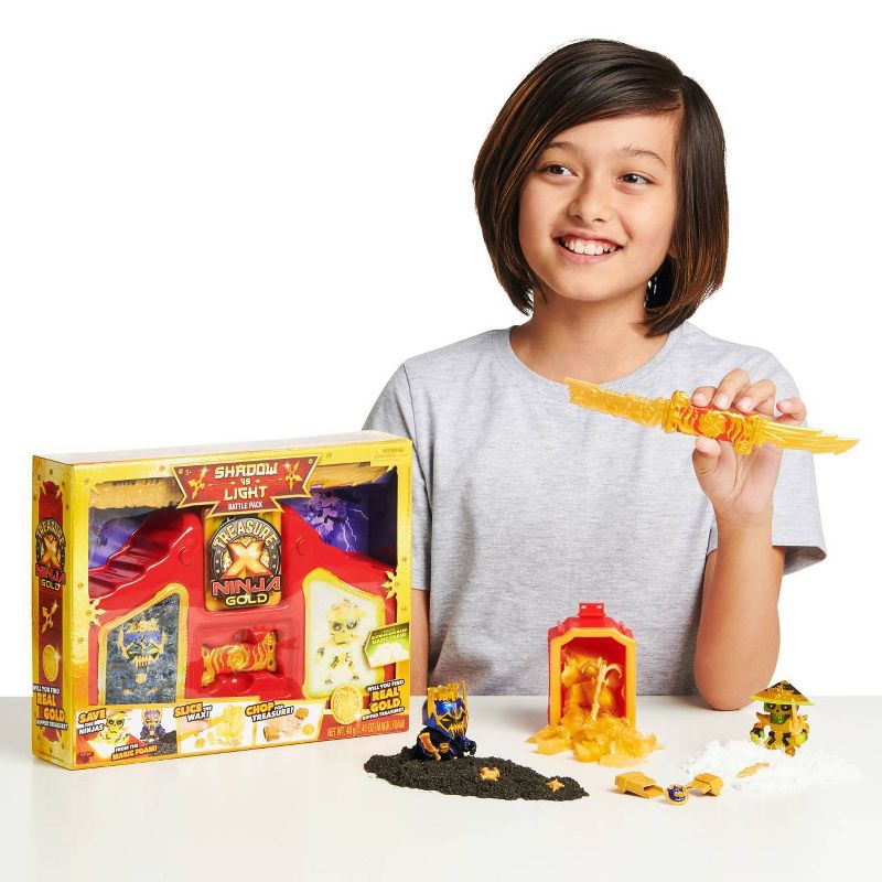 Treasure X Ninja Gold - Shadow vs. Light Battle Pack