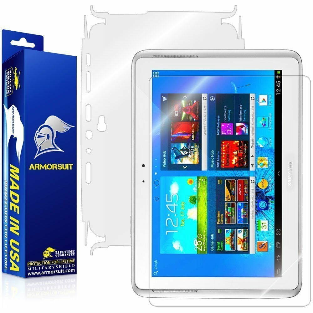 ArmorSuit MilitaryShield Samsung Galaxy Note 10.1 Screen Protector + Full Body