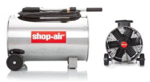 SHOP VAC 1033000 SS 11 .25HP Air Circulator