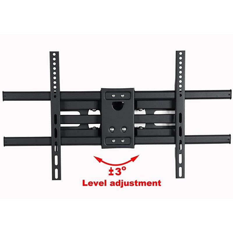 MW380B5 Full Motion Articulating TV Wall Mount Bracket for Most 3770 LED LCD Plasma HDTV Up to 125 lbs with VESA 684x400 600x400 400x400 150x100mm Dual Arm Pulls Out Up to 14 AW9