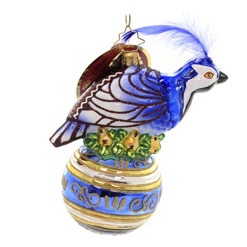 Christopher Radko 5.0" On The First Day Of Christmas Ornament Partridge  -  Tree Ornaments