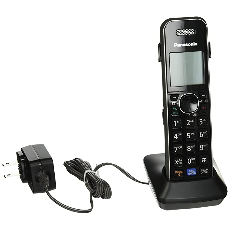 Cordless Phone Handset Accessory Compatible with KX-TG6840 and KX-TG7870 Series Cordless Phone Systems &ndash; KX-TGA680S (Black)