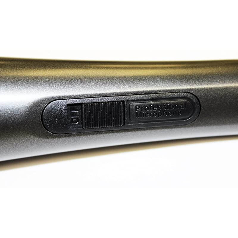 Professional Unidirectional Dynamic Microphone with 10ft Cord and on/off switch