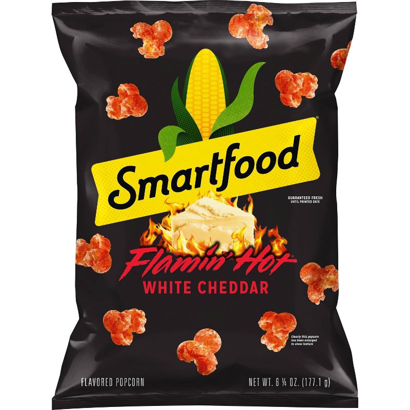 Smartfood Flamin' Hot White Cheddar Popcorn - 6.25oz