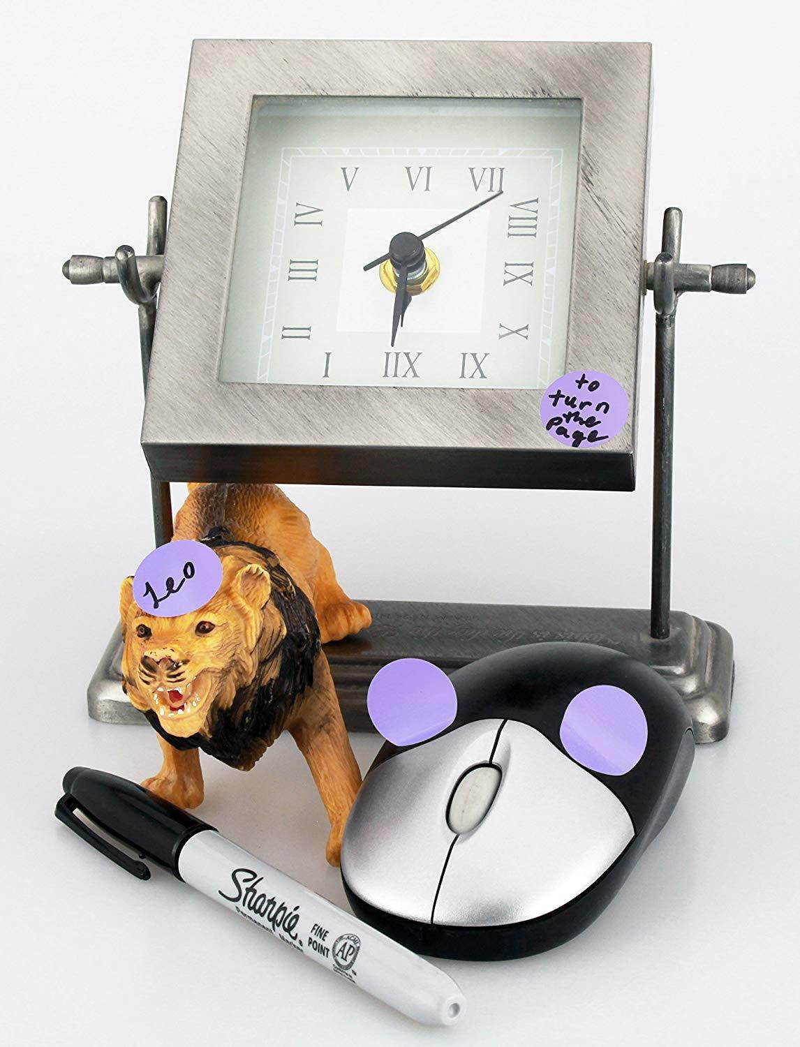 ChromaLabel 3/4 inch Color-Code Dot Labels | 1,000/Roll (Lavender)