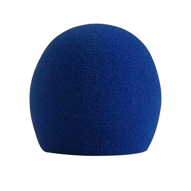 A58WS Foam Windscreen for All  Ball Type Microphones, Blue