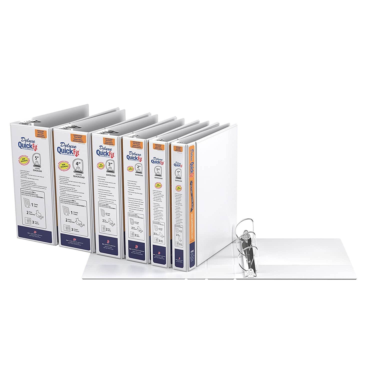 Stride Deluxe QuickFit View Binders (STW89030)