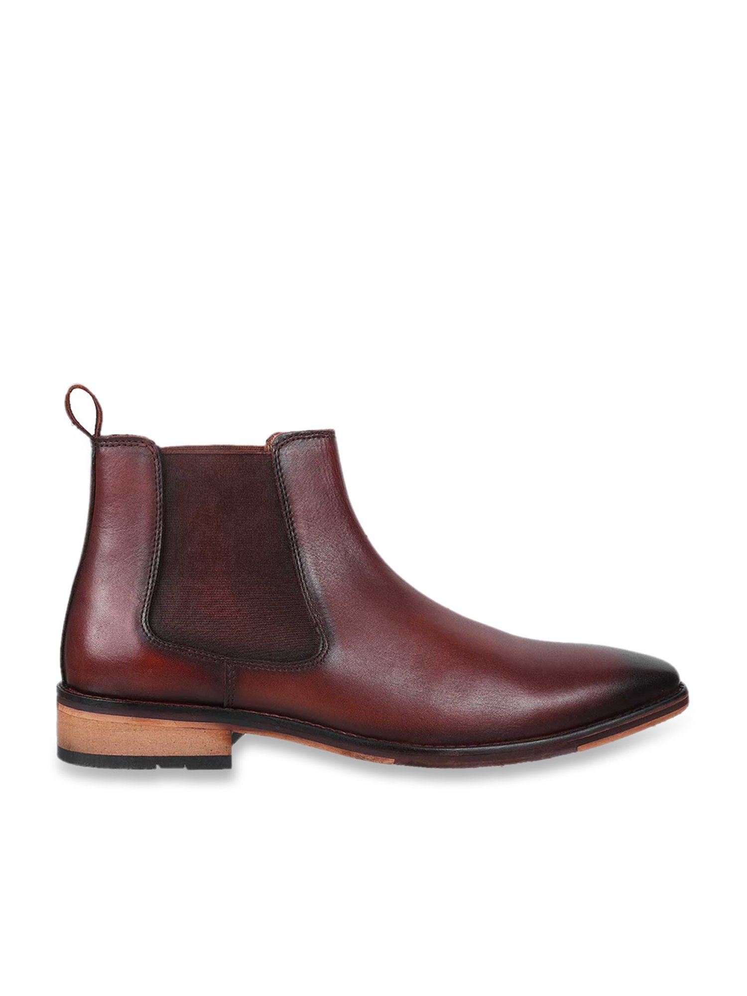 Da Vinchi by Metro Men's Cognac Chelsea Boots