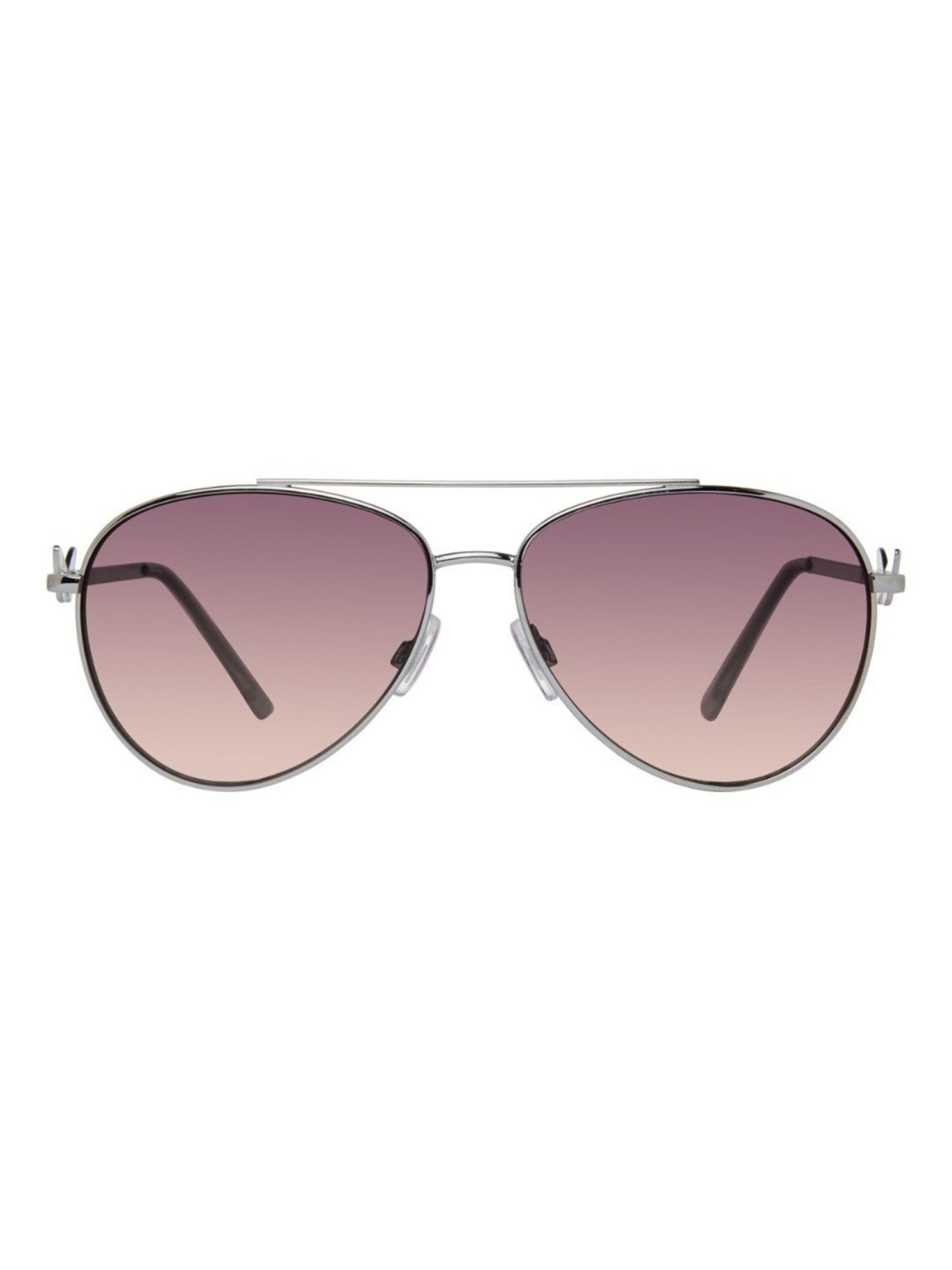 STEVE MADDEN Brown Aviator UV Protection Sunglasses for Women