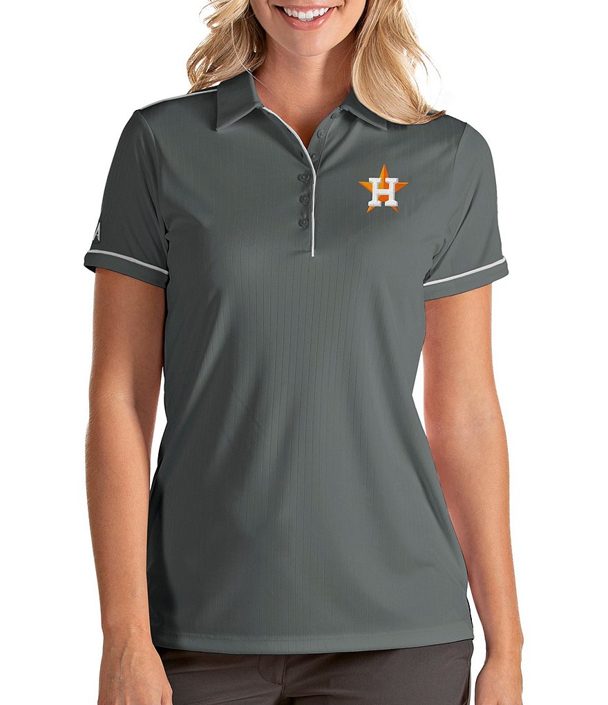 Antigua Women's MLB Salute Short-Sleeve Polo Shirt