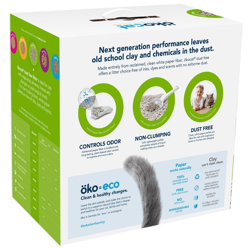 Okocat Dust Free Paper Litter