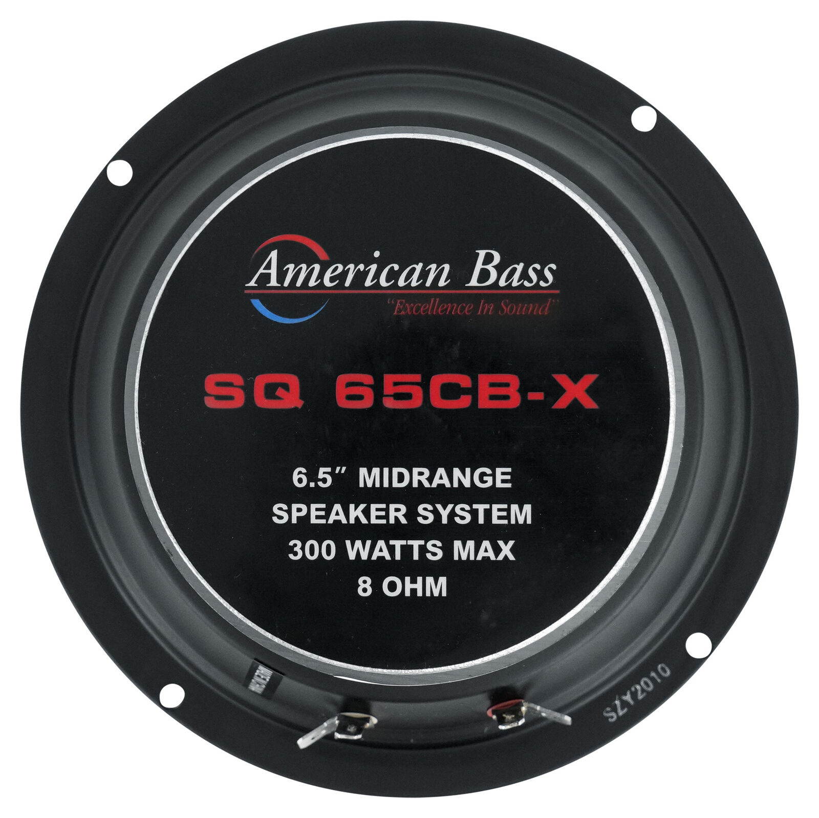 2   SQ65CB-X 6.5" Midrange Car Audio Speakers 300W Max 8 Ohm Midbass