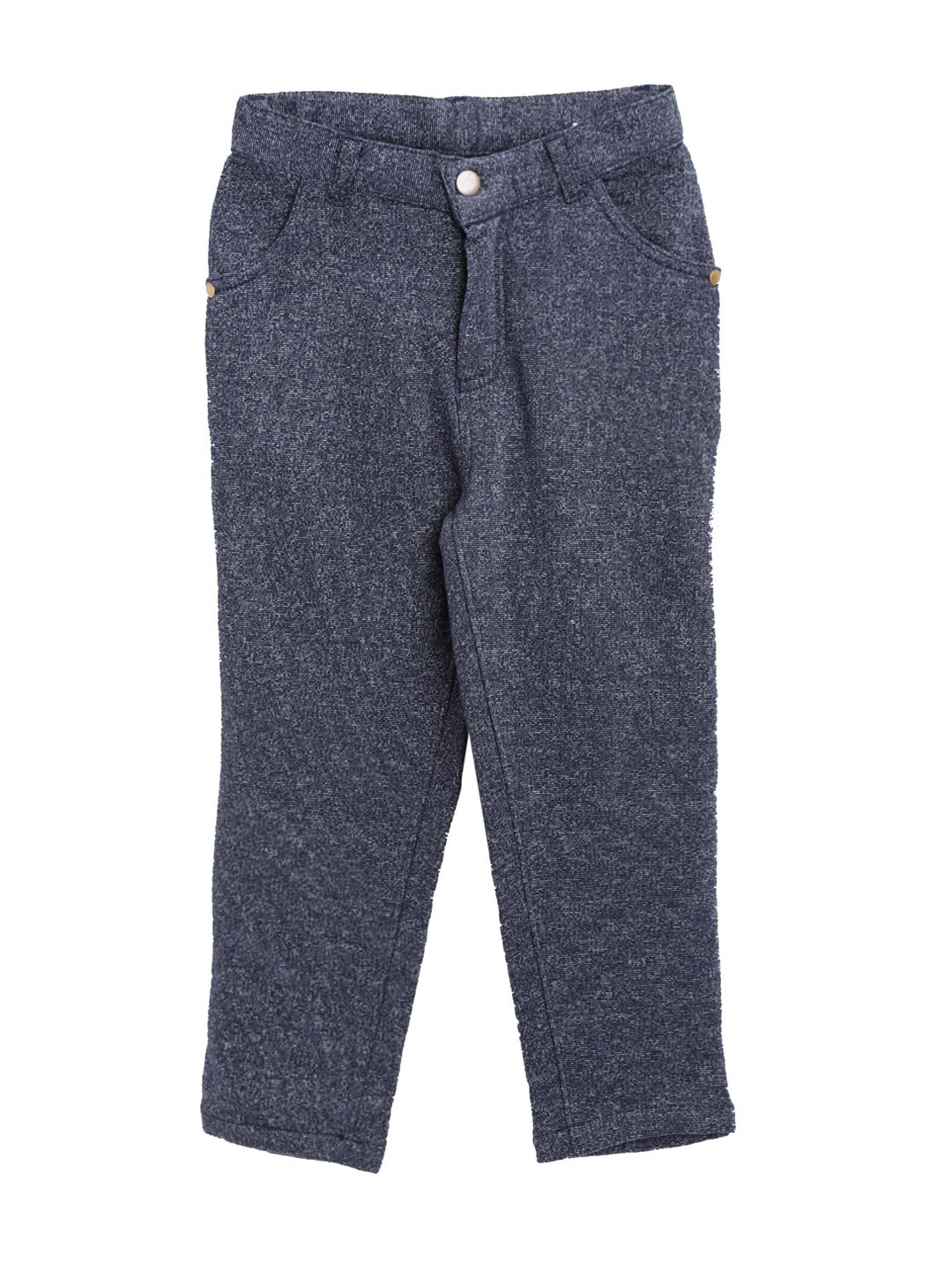 Nauti Nati Boys Grey Textured Pants