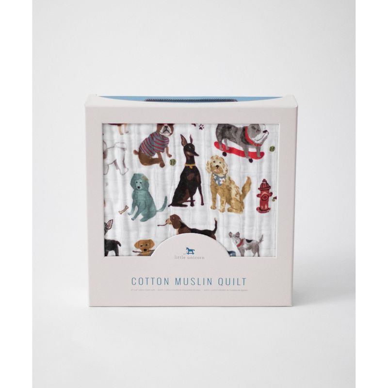Little Unicorn Cotton Muslin Quilt - Woof