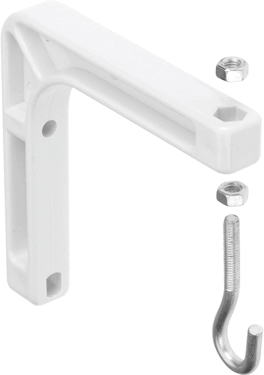 Quartet AW6Q Wall Mount for Projection Screen, 6-3/4 x 1-1/4 x 7-1/2, 2/Set, White