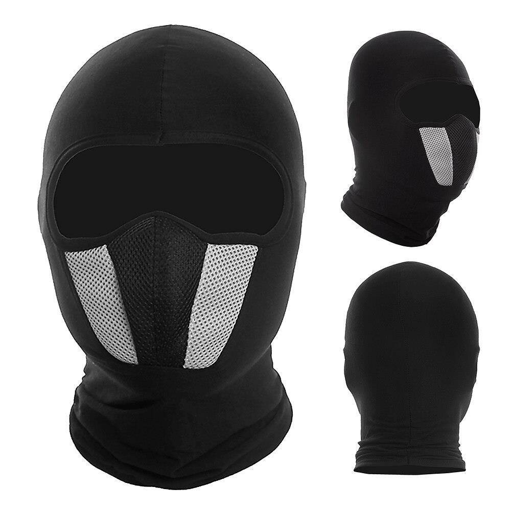 WOSAWE Windproof Dustproof Cycling Motorcycle Full Face Mask Balaclava Hood Helmet Liner for Outdoor Sports