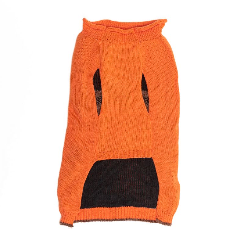 Royal Animals Dog and Cat Sweater - Orange - XS