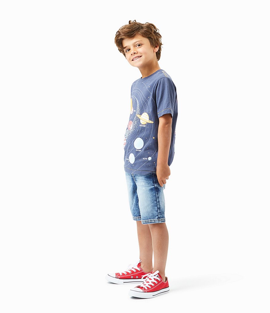 Peek Little/Big Boys 2T-12 Plaid Woven Shorts