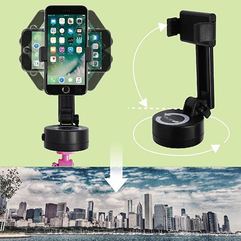 Extendable Tripod Stand Selfie Stick for Travel and Daily Use | Fit for iPhones, Android, TikTok and GoPro Action Cameras | Extends up to 46-Inches with Phone Holder | No Batteries Required