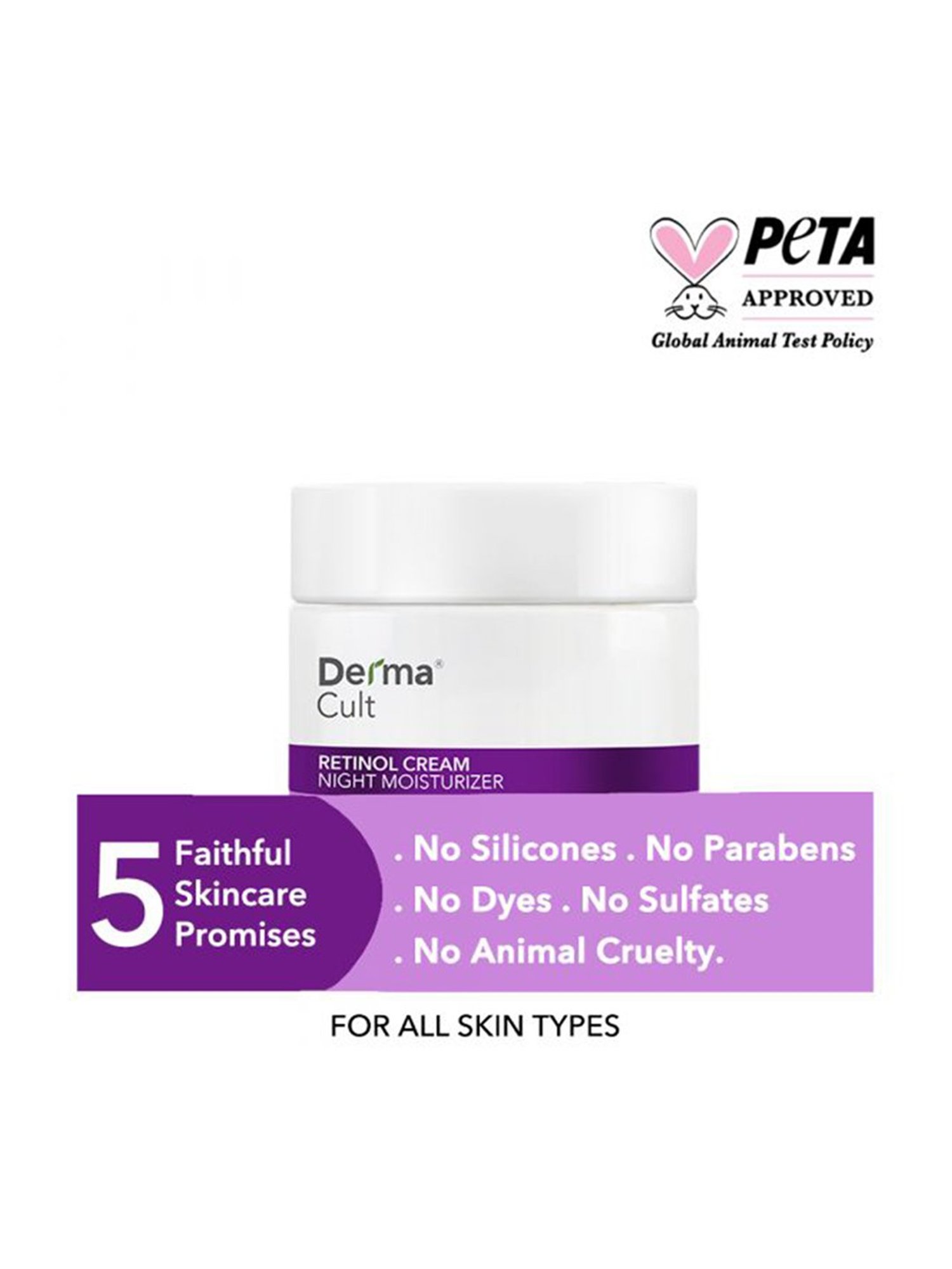 O3+ Purple Retinol Moisturiser Night Cream - 40 gm