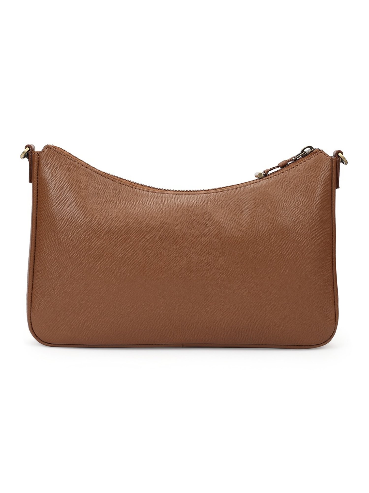 PERQUISITE STEPHANIE Brown Solid Small Sling Handbag