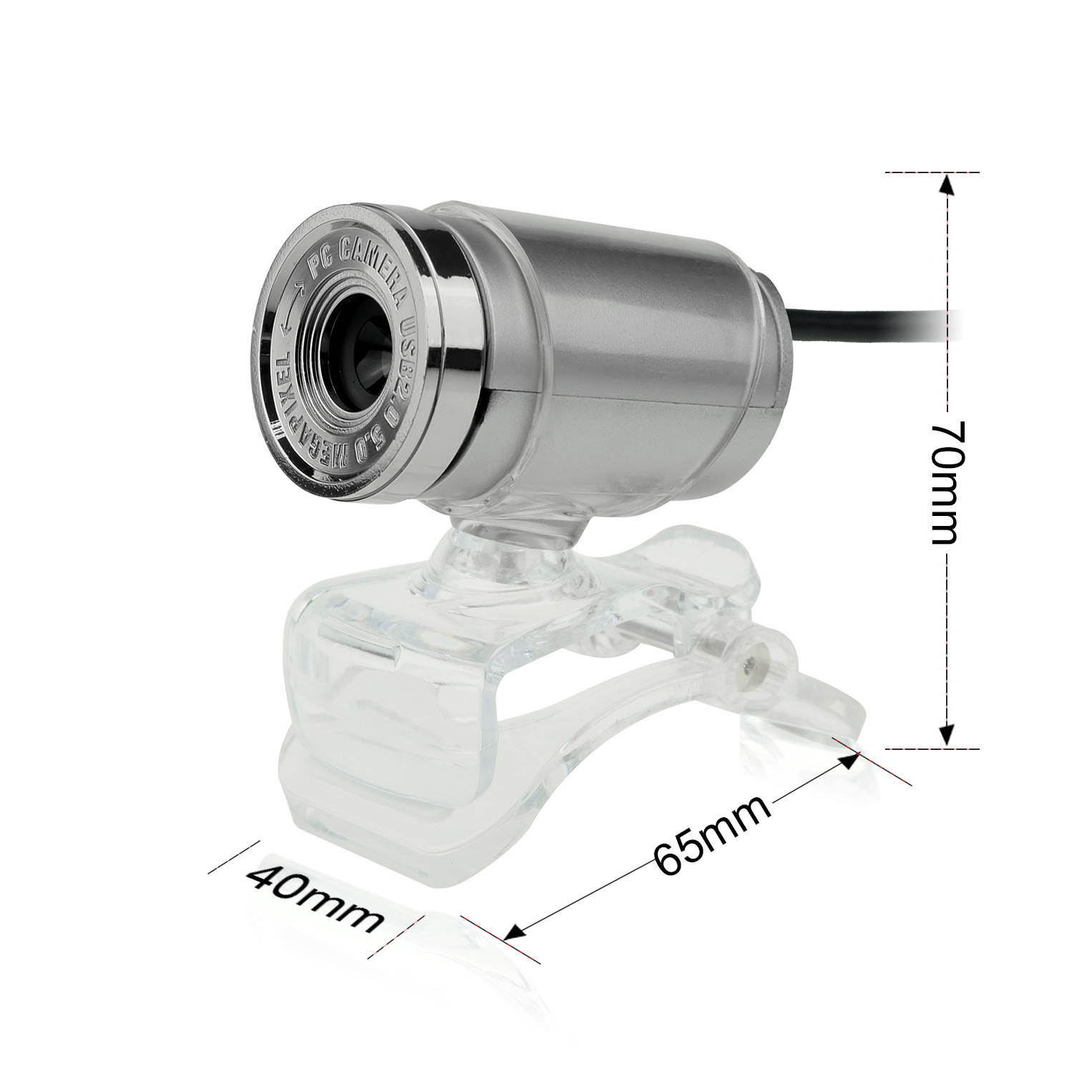 Zgeer HD Webcam,USB 2.0 Digital Video Webcamera for Computer PC Laptop.