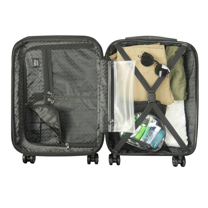 American Tourister 29'' Axion Checked Softside Suitcase - Black