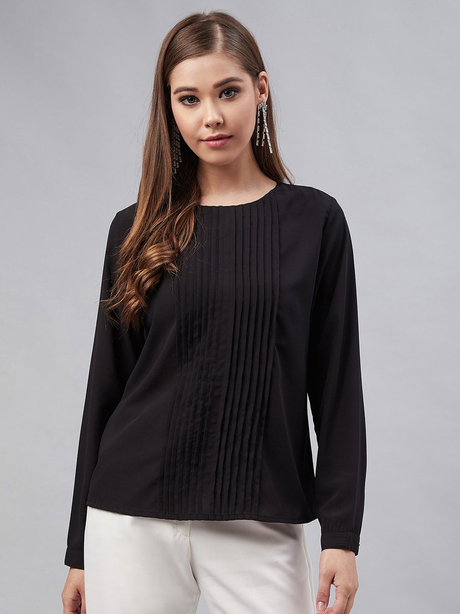 Carlton London Black Box Top