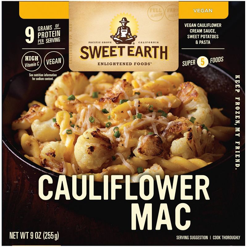 Sweet Earth Frozen Cauliflower Mac - 9oz