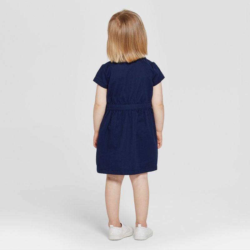 Toddler Girls' Uniform Dress - Cat & Jack™ Navy 2T