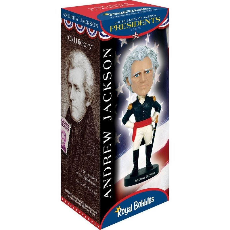 Royal Bobbles Royal Bobbles United States of America Presidents Andrew Jackson Bobblehead