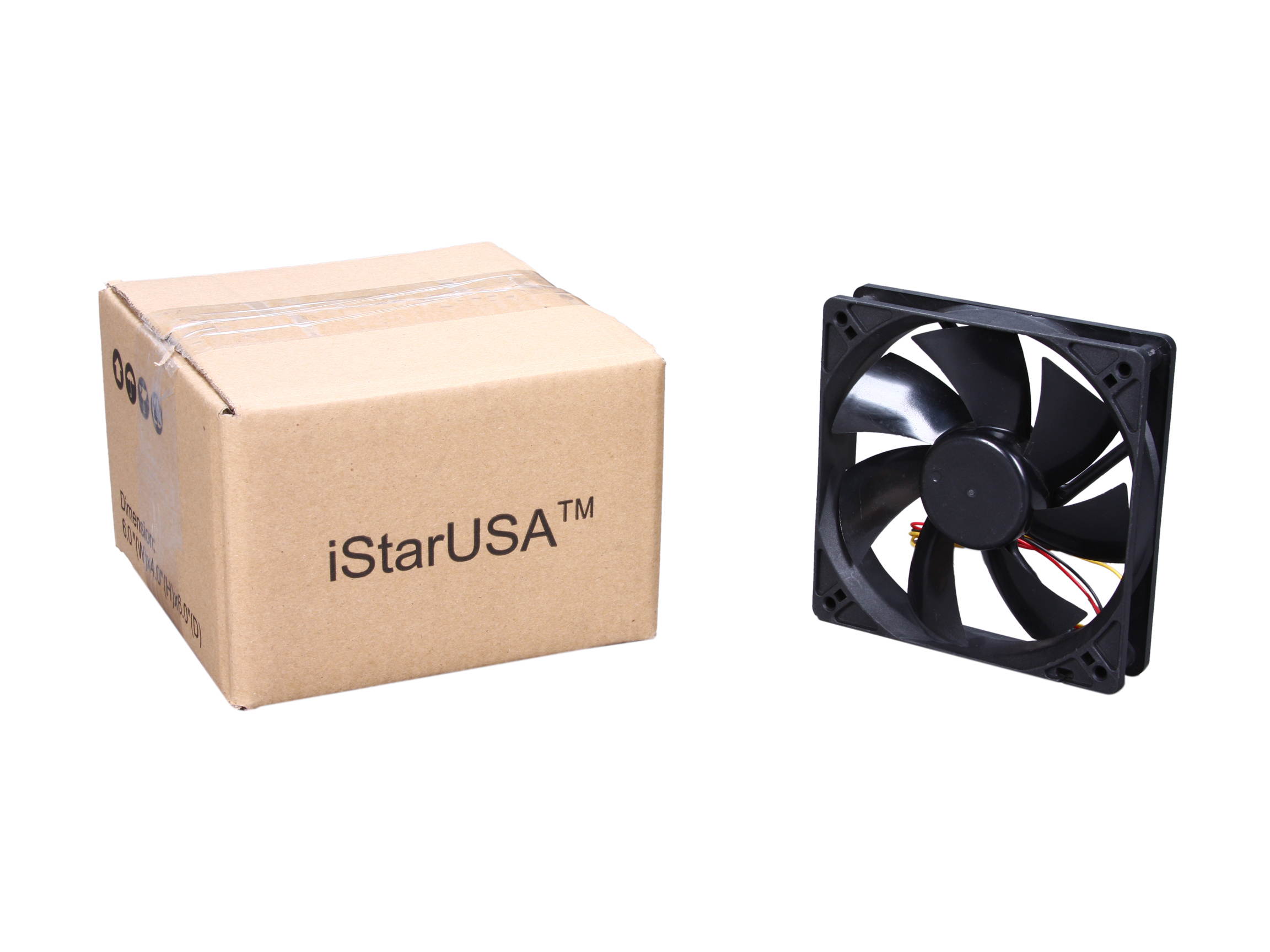 iStarUSA DD-FAN120 120mm Ball Bearing Fan
