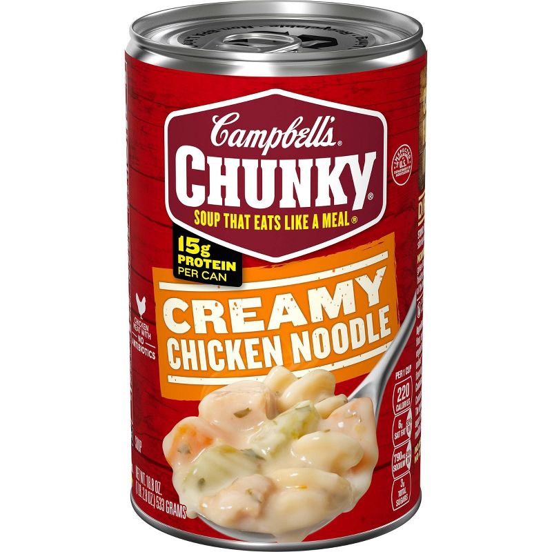 Campbell's Chunky Creamy Chicken Noodle Soup 18.8oz