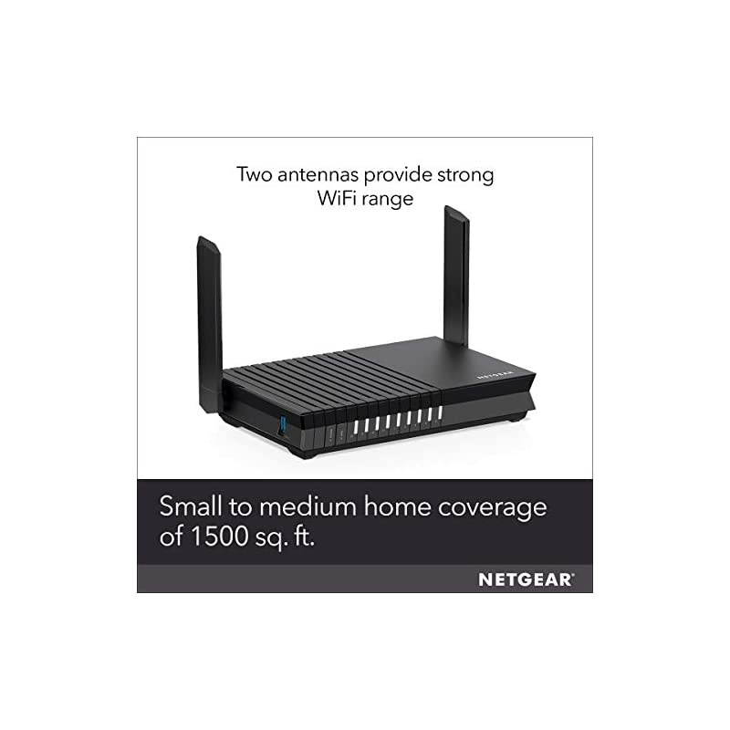 4Stream Wifi 6 Router RAX15 AX1800 Wireless Speed Up to 18Gbps | Up to 1500 sq ft Coverage amp 20+ Devices | Ideal for iPhone 11 Samsung Galaxy S20