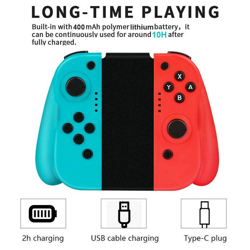 Wireless Game Controller For  Switch Console Gamepad Joypad Bluetooth