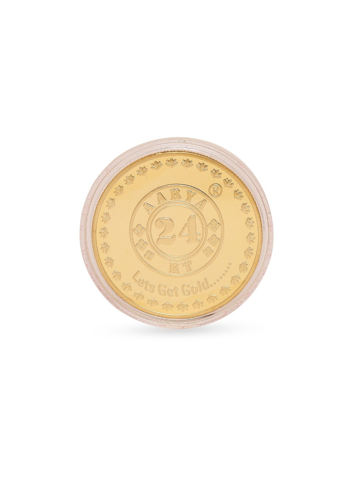 Cross Black Lacquer Gold Ballpoint Pen with Aarya KT Laxmi Coin