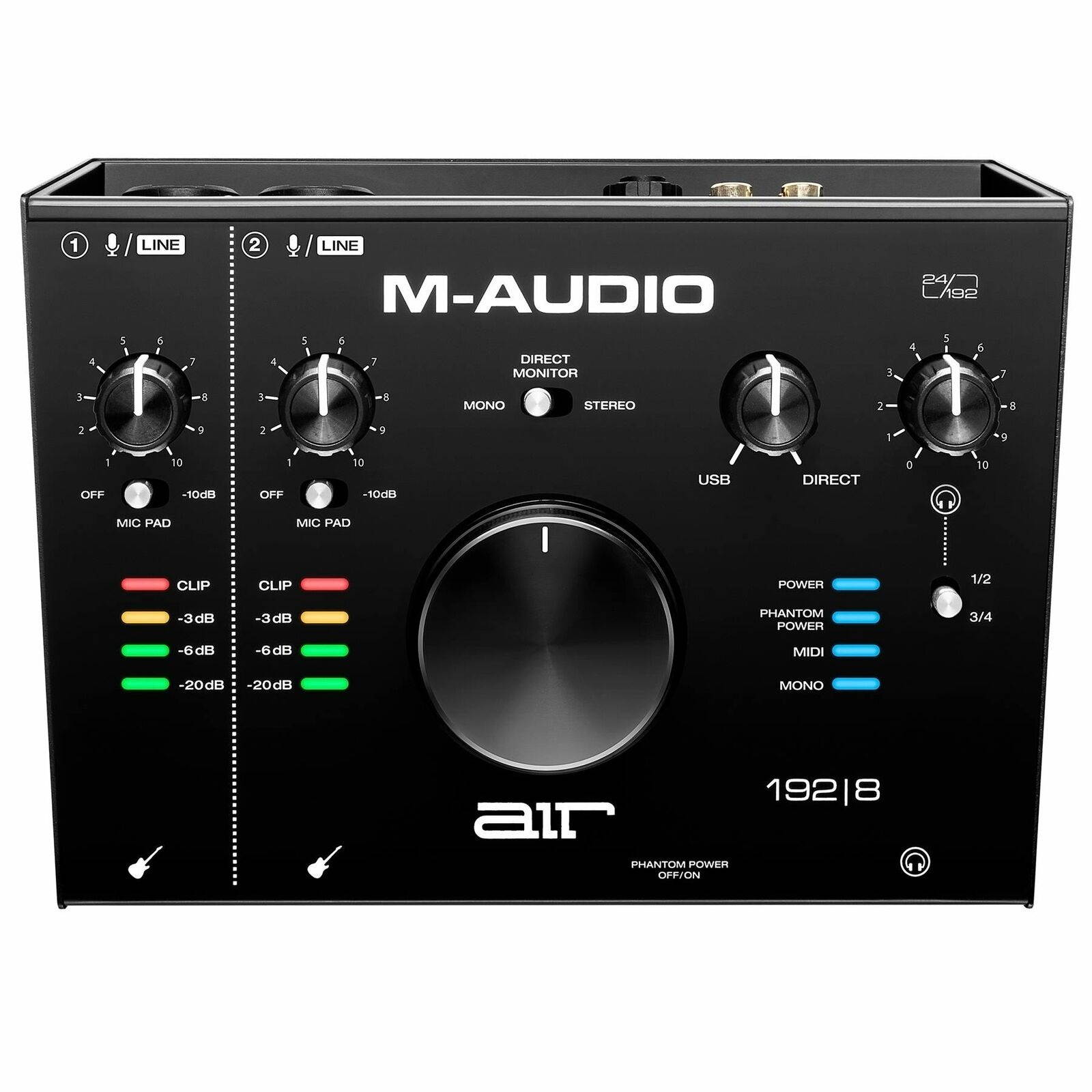 M-Audio Air 192|8 USB Interface Bundle with 15-foot Mogami XLR Cable