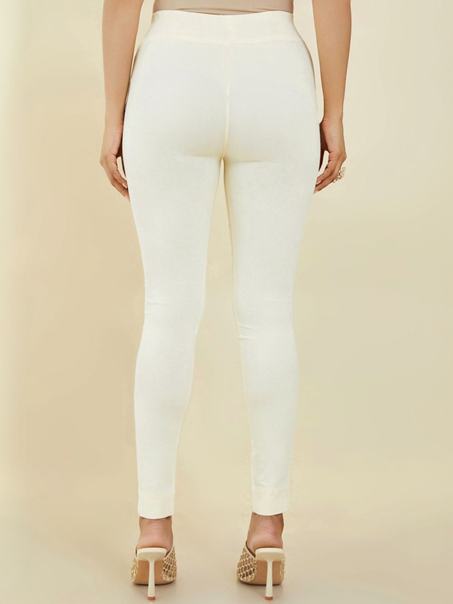 Castle Black Embroidered Palazzos