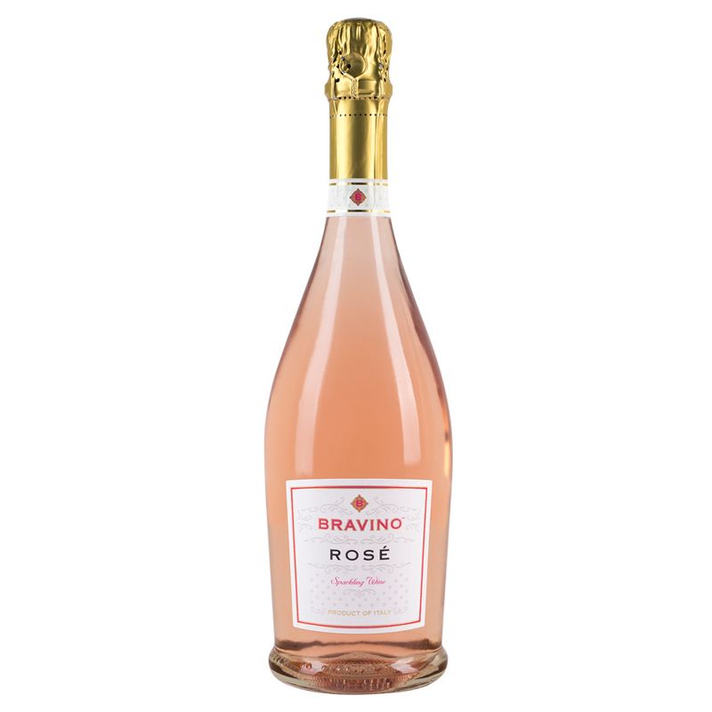 Sparkling Rosé Wine - 750ml Bottle - Bravino™
