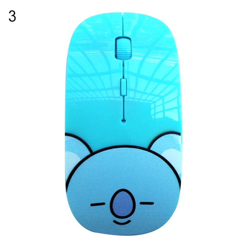 BTS Notebook Desktop Accessory Part Gaming Wireless Mouse for Computer Laptop PC