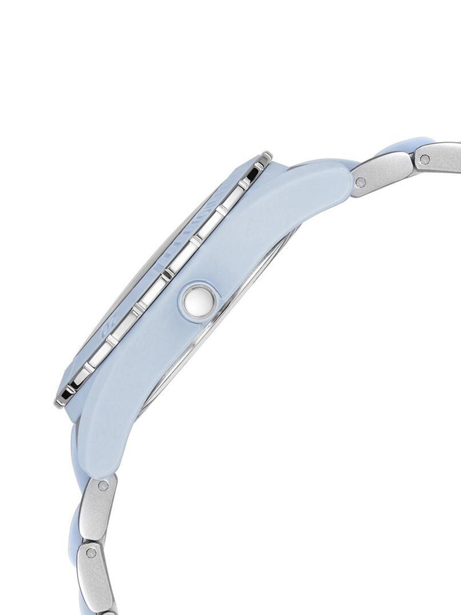 Anne Klein AK3911LBSV Ocean Plastic Analog Watch for Women