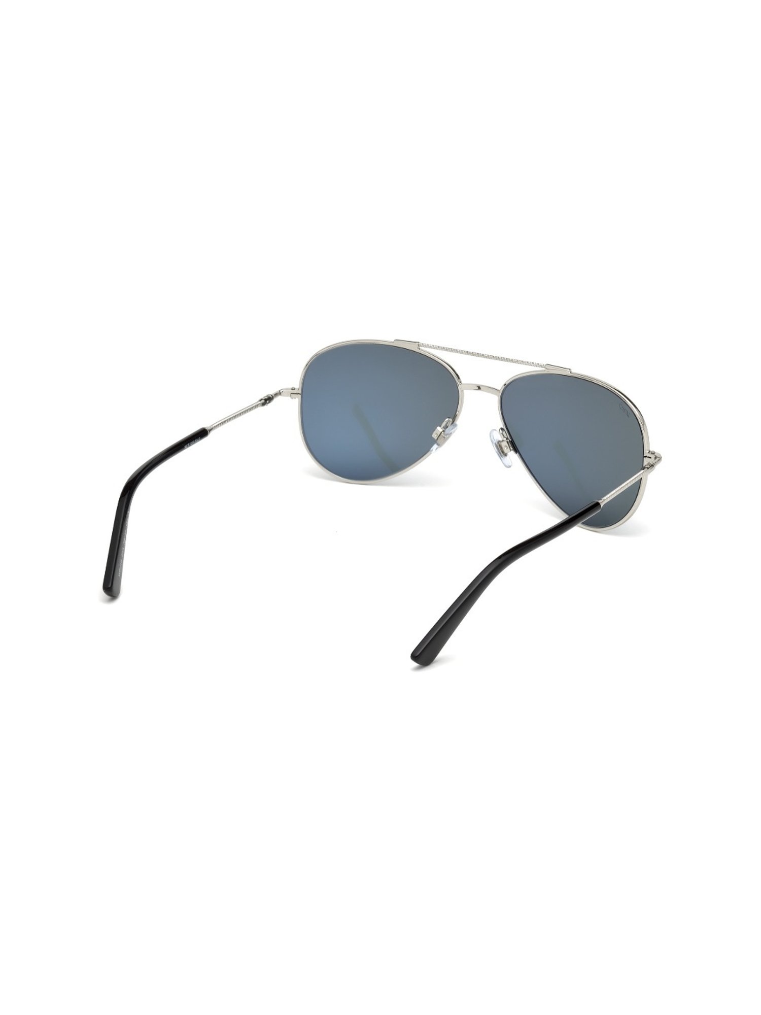 WEB EYEWEAR Blue Square Unisex Sunglasses