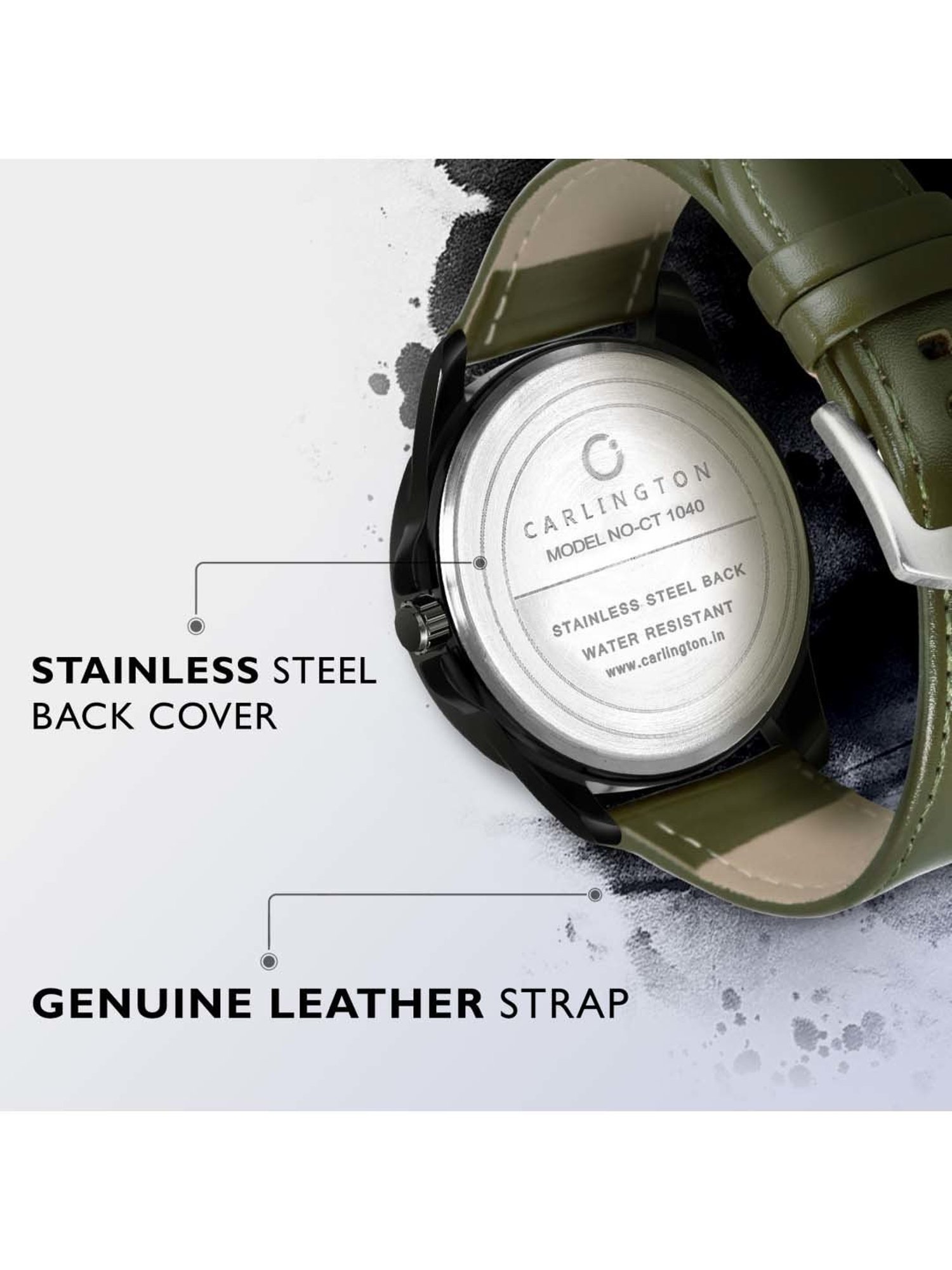 CARLINGTON CT 1040 Analog Watch for Men