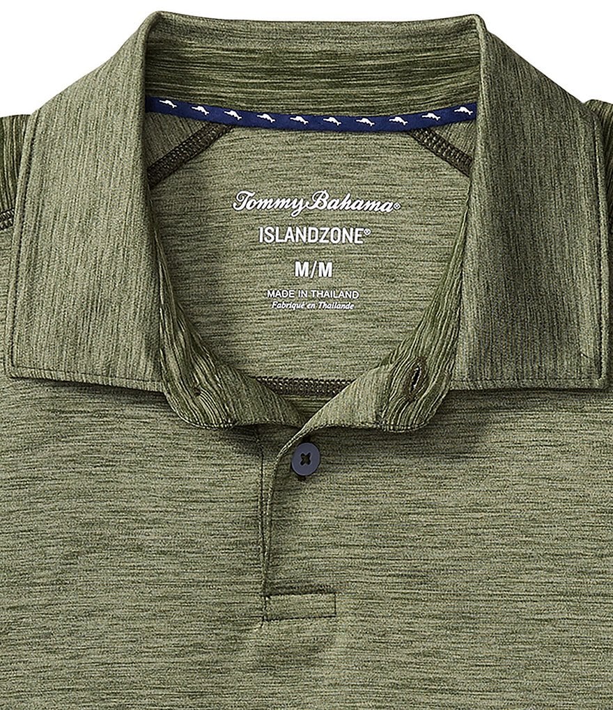 Tommy Bahama Big & Tall Solid Palm Coast Delray Short-Sleeve Recycled Materials Polo Shirt