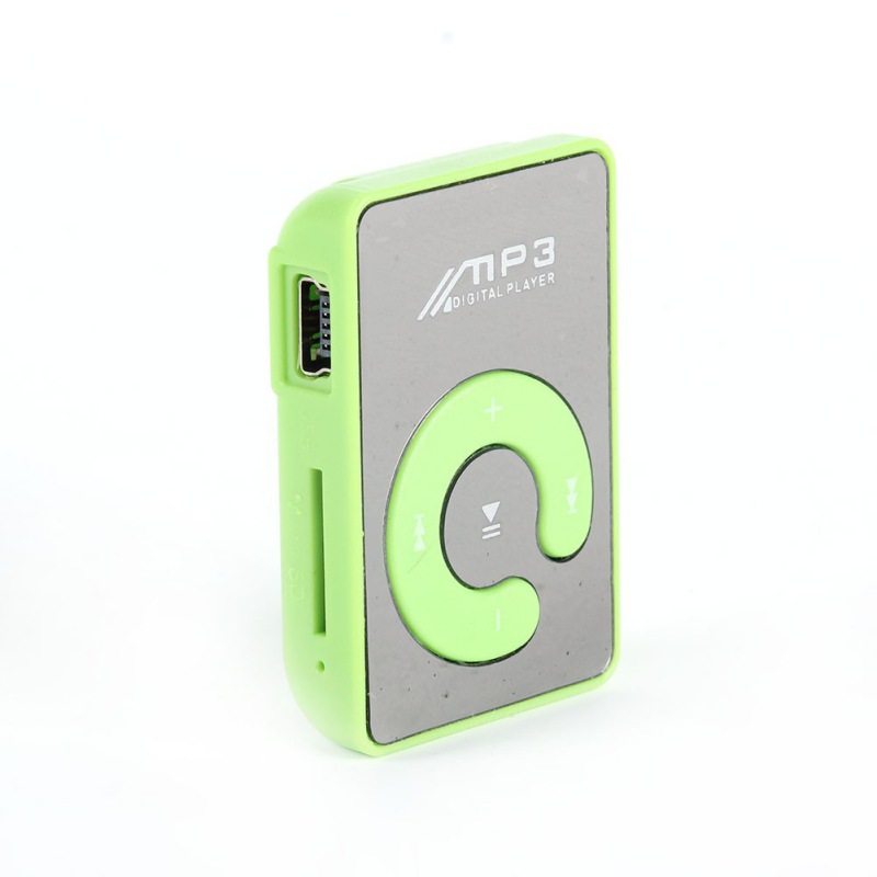 Mini Mirror Clip USB Digital Mp3 Music Player Card(package without )